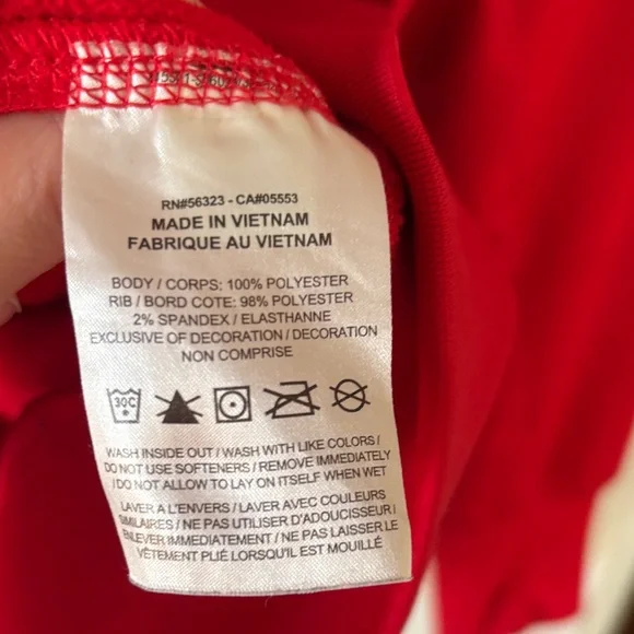 Buffalo Bills Red Pullover Hoodie - Picture 6 of 6